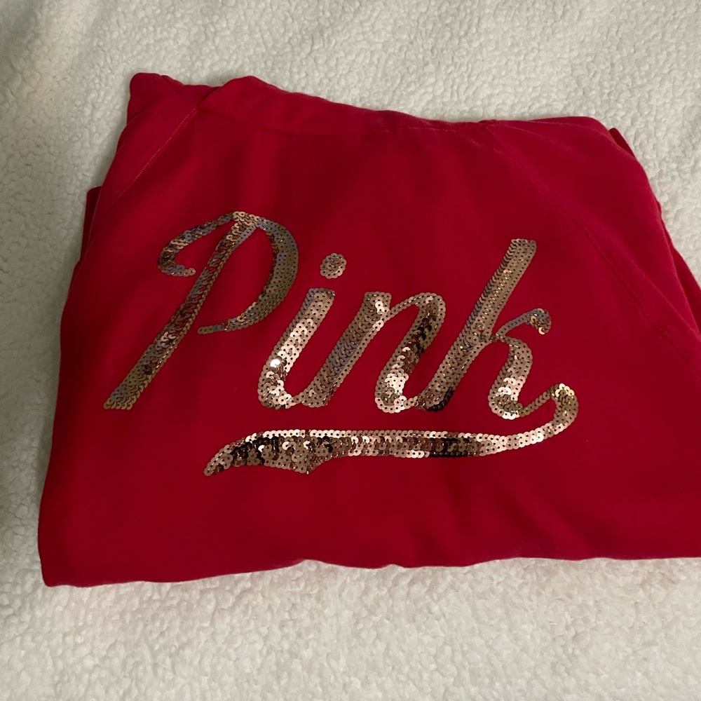 Pink hoodie
